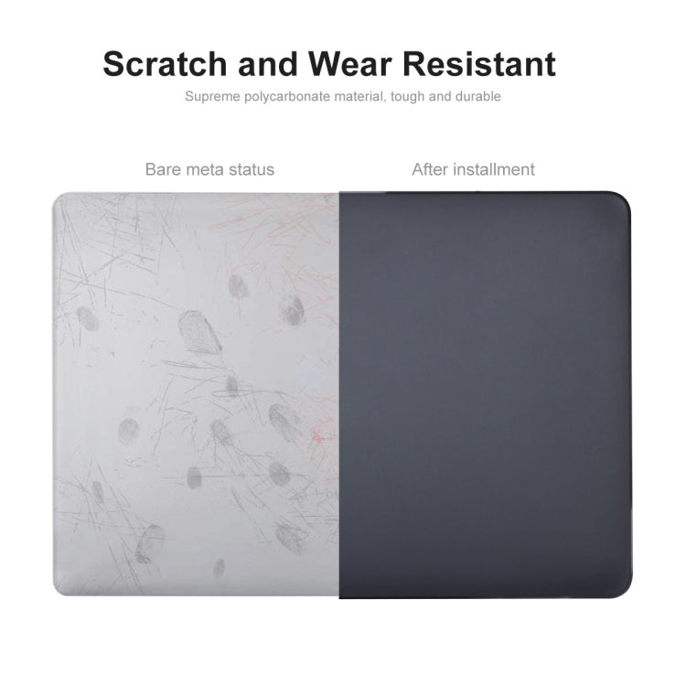 For MacBook Air 13.6 2022/2024 A2681 (M2) / A3113 (M3) ENKAY Matte Laptop Protective Case (Dark Blue)