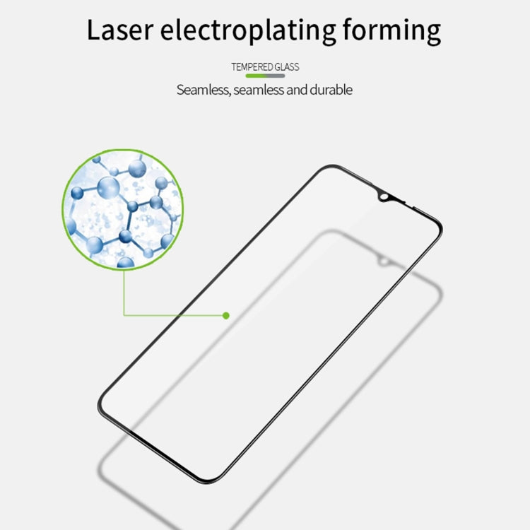 For OPPO A73(2020) PINWUYO 9H 3D Curved Full Screen Explosion-proof Tempered Glass Film(Black)