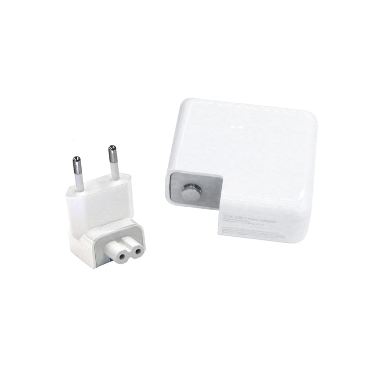 PD3.0 30W USB-C / Type-C Interface Universal Travel Charger with Detachable Foot, EU Plug, EU Plug
