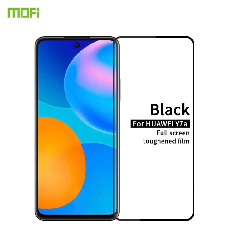 MOFI 9H 2.5D Full Screen Tempered Glass Film, For Huawei P smart 2021, For Huawei Y7a 2020