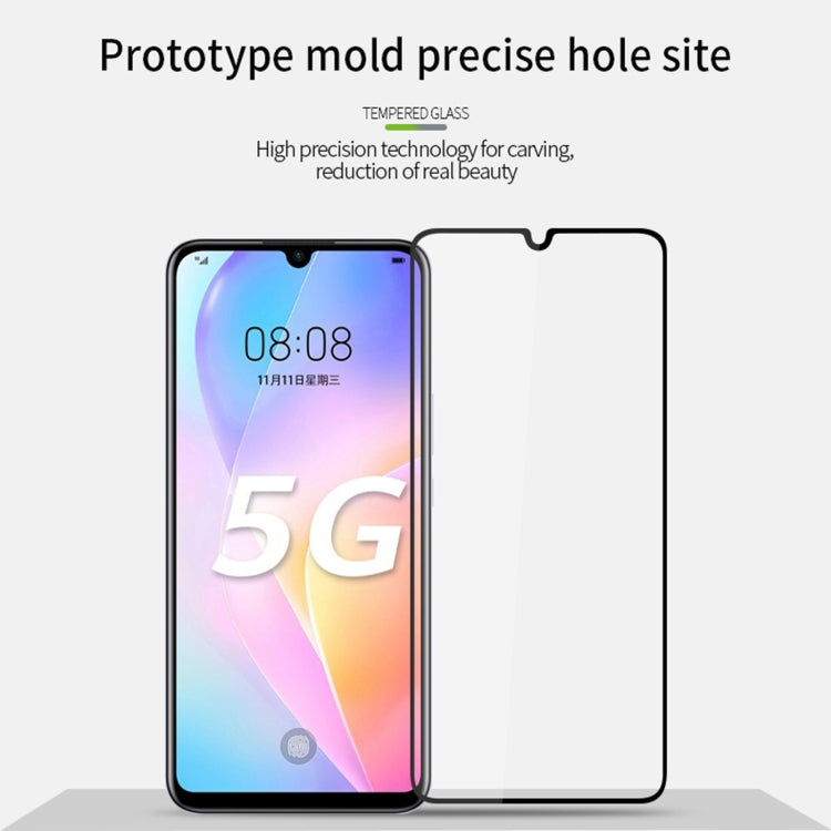 For Huawei Nova 8 SE PINWUYO 9H 2.5D Full Screen Tempered Glass Film(Black)