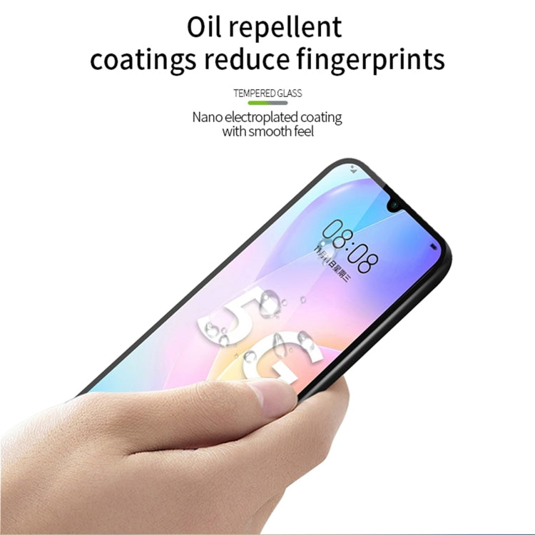 For Huawei Nova 8 SE PINWUYO 9H 2.5D Full Screen Tempered Glass Film(Black)