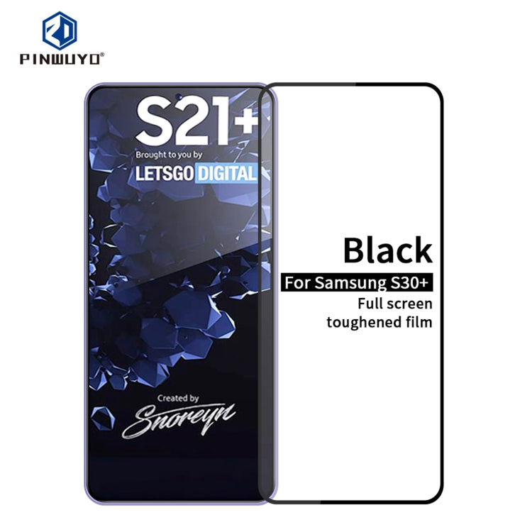 PINWUYO 9H 2.5D Full Screen Tempered Glass Film, For Samsung Galaxy S21 5G, For ViVO Y52s, For Samsung Galaxy S21+ 5G, For OnePlus 8T, For Samsung Galaxy A52, For Samsung Galaxy A72, For OPPO Reno5