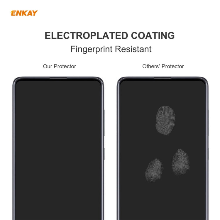 2 PCS ENKAY Hat-Prince 0.26mm 9H 2.5D Curved Edge Tempered Glass Film, For Xiaomi Redmi 9T (2 PCS), For Xiaomi Redmi Note 9T (2 PCS), For Xiaomi Redmi K40 (2 PCS), For Samsung Galaxy F62(2 PCS), For Samsung Galaxy A72 5G(2pcs)                          ...