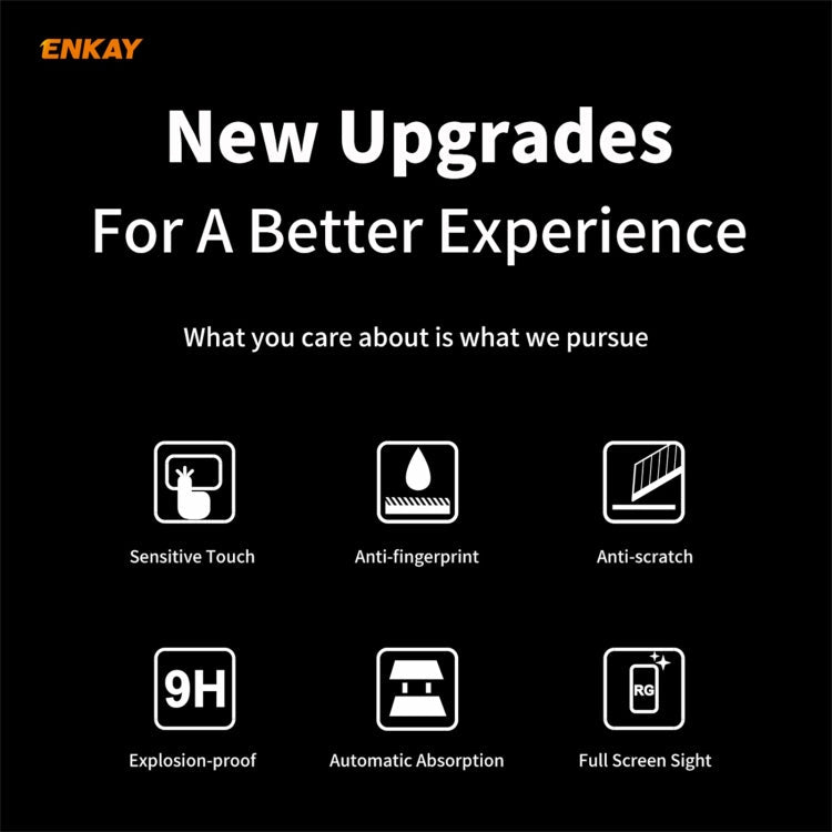 5 PCS ENKAY Hat-Prince Full Glue 0.26mm 9H 2.5D Tempered Glass Full Coverage Film, For Samsung Galaxy A32 5G, For Samsung Galaxy A52 5G, For Samsung Galaxy A72 5G