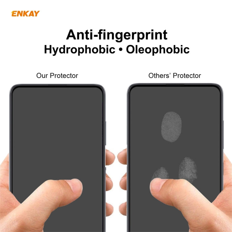 5 PCS ENKAY Hat-Prince Full Glue 0.26mm 9H 2.5D Tempered Glass Full Coverage Film, For Samsung Galaxy A32 5G, For Samsung Galaxy A52 5G, For Samsung Galaxy A72 5G