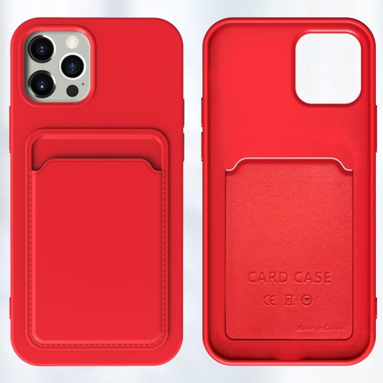 TPU + Flannel Lining Shockproof  Case with Card Slots, For iPhone 11 Pro Max, For iPhone 11