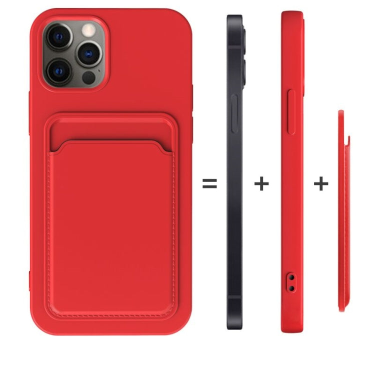 TPU + Flannel Lining Shockproof  Case with Card Slots, For iPhone 11 Pro Max, For iPhone 11