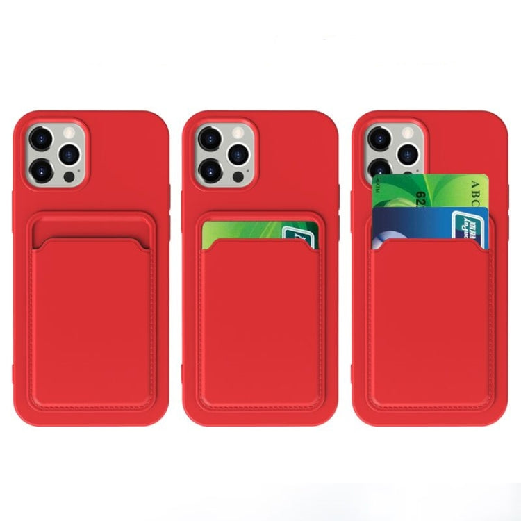 TPU + Flannel Lining Shockproof  Case with Card Slots, For iPhone 11 Pro Max, For iPhone 11