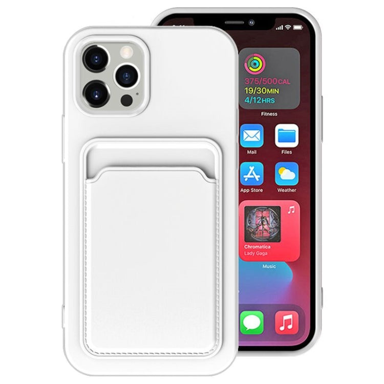 TPU + Flannel Lining Shockproof  Case with Card Slots, For iPhone 11 Pro Max, For iPhone 11