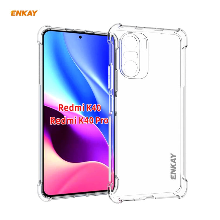 Hat-Prince ENKAY Clear TPU Soft Anti-slip Cover Shockproof Case, For Huawei P50, For Samsung Galaxy M62, For Huawei P50 Pro, For Samsung Galaxy Xcover 5, For Xiaomi Mi 10s, For Xiaomi Mi 11 Ultra, For Redmi K40 / K40 Pro / K40 Pro+, For Motorola Edge S...