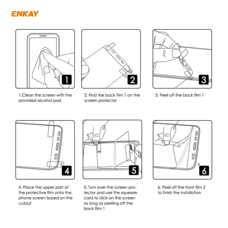 ENKAY Hat-Prince Full Glue Full Coverage Screen Protector Explosion-proof Hydrogel Film, For Motorola Moto G30 / G20 / G10(1pcs), For Xiaomi Mi 11X / 11X Pro / 11i(1pcs), For Xiaomi Redmi K40 Gaming(1pcs), For Xiaomi Mi 11 Ultra(1pcs)                  ...