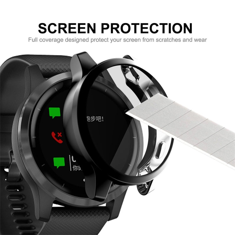 For Garmin Venu 2S 40mm / Vivoactive 4S 40mm ENKAY Hat-Prince Full Coverage Electroplate TPU Soft Case