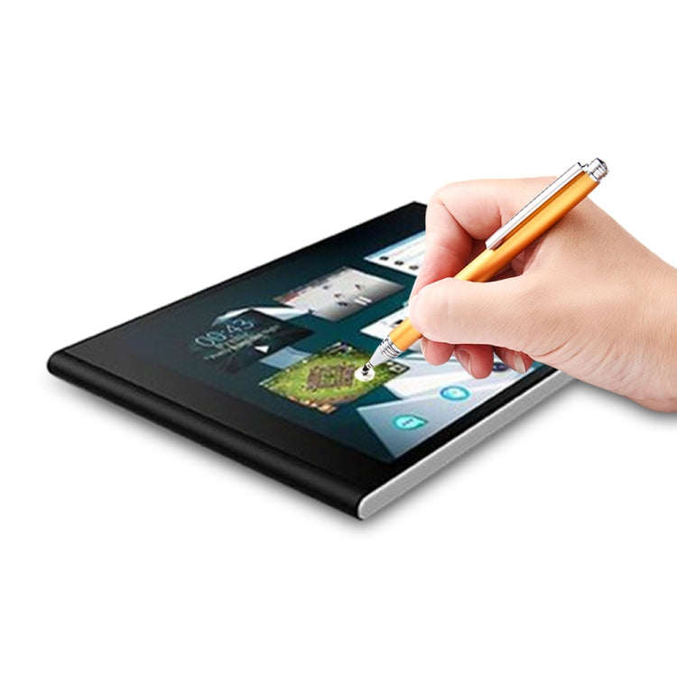AT-21 Mobile Phone Touch Screen Capacitive Pen Drawing Pen(Blue)