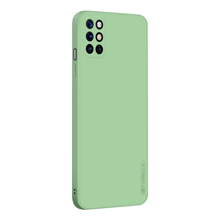 For OnePlus 8T PINWUYO Touching Series Liquid Silicone TPU Shockproof Case(Green)