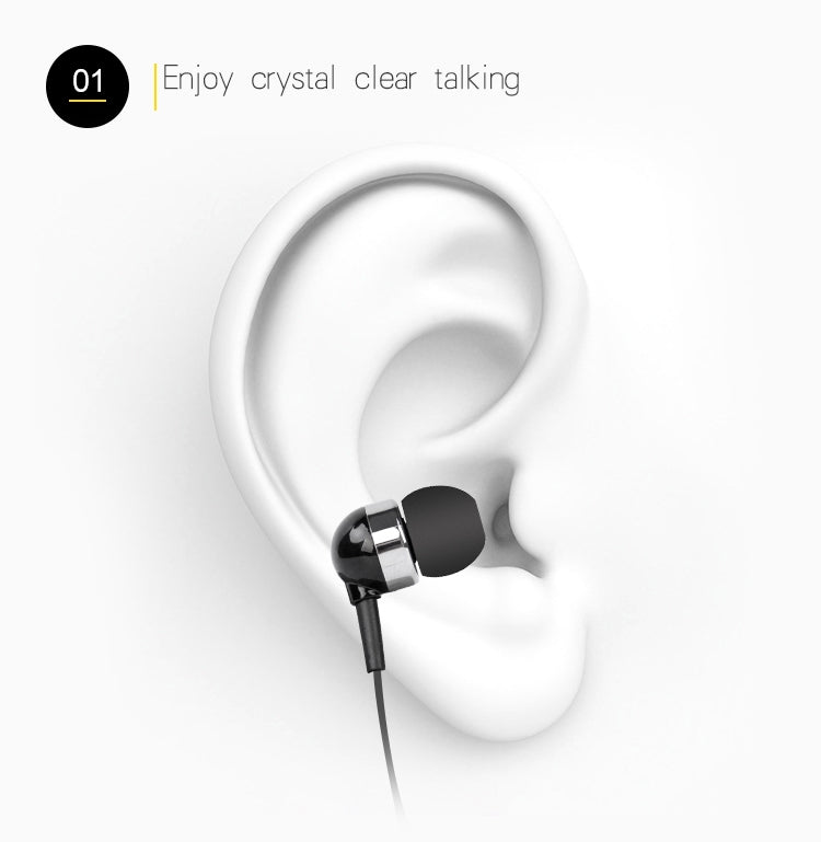 F980 CSR4.1 Retractable Cable Caller Vibration Reminder Anti-theft Bluetooth Headset, White