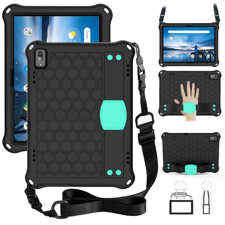 Honeycomb Design EVA + PC Material Four Corner Anti Falling Flat Protective Shell with Strap, For Lenovo Tab M10 TB-X505X/F, For Lenovo Smart Tab M10 TB-605F, For Lenovo Smart Tab M10 TB-606F