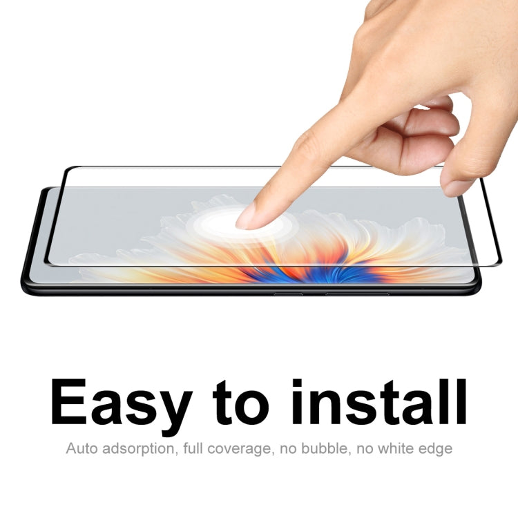 1 PCS For Xiaomi Mix 4 ENKAY Hat-Prince 3D Curved Explosion-proof Full Coverage Film Heat Bending Tempered Glass Protector