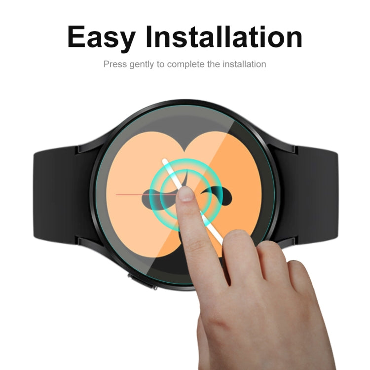 For Samsung Galaxy Watch4 44mm ENKAY Hat-Prince Crystal Screen Protector Anti-scratch Watch Film, 1 PCS, 2 PCS