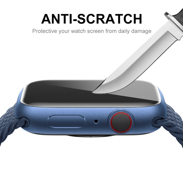 1 PCS ENKAY Hat-Prince 3D Full Coverage Soft PC Edge + PMMA HD Screen Protector Film For Apple Watch Series 9 / 8 / 7 45mm, 1 PCS, 2 PCS, 5 PCS, 10 PCS