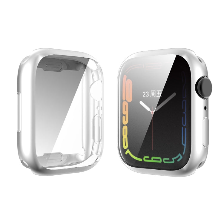 ENKAY Hat-Prince Electroplated TPU Case, For Apple Watch Series 9 / 8 / 7 41mm, For Apple Watch Series 9 / 8 / 7 45mm