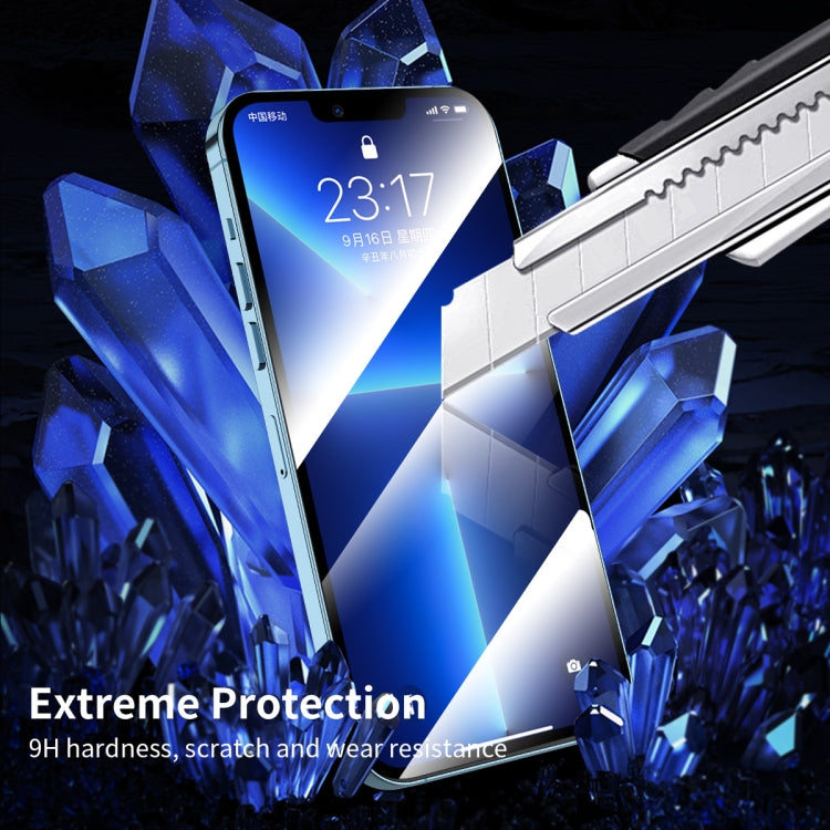 ENKAY Quick Stick Anti-peeping Tempered Glass Film, For iPhone 13 mini, For iPhone 13 / 13 Pro, For iPhone 13 Pro Max