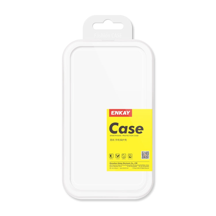 For iPhone 12 / 12 Pro ENKAY Matte Frameless Hard PC Case(Black)