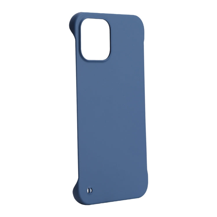 For iPhone 13 Pro Max ENKAY Matte Frameless Hard PC Case (Dark Blue)