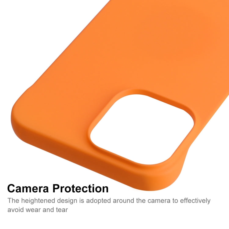 For iPhone 13 Pro Max ENKAY Matte Frameless Hard PC Case (Orange)