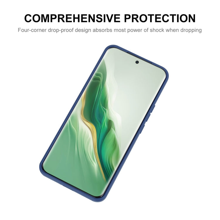 For Honor Magic6 ENKAY Liquid Silicone Soft Shockproof Phone Case(Dark Green)
