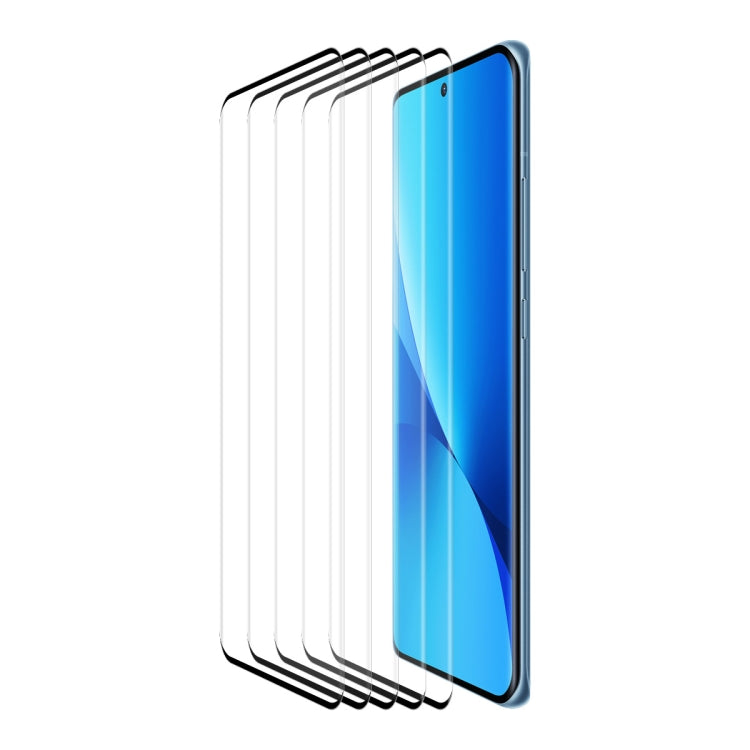 For Xiaomi 12 / 12X ENKAY 3D Hot Bending Explosion-proof Full Tempered Glass Film, For Xiaomi 12(1 PCS), For Xiaomi 12(2 PCS), For Xiaomi 12(5 PCS)