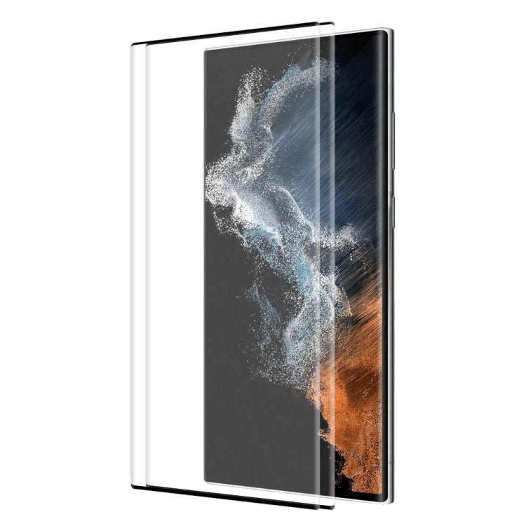 For Samsung Galaxy S22 Ultra ENKAY 3D Hot Bending Explosion-proof Full Tempered Glass Film, For Samsung Galaxy S22 Ultra(1pc), For Samsung Galaxy S22 Ultra(2pcs), For Samsung Galaxy S22 Ultra(5pcs)