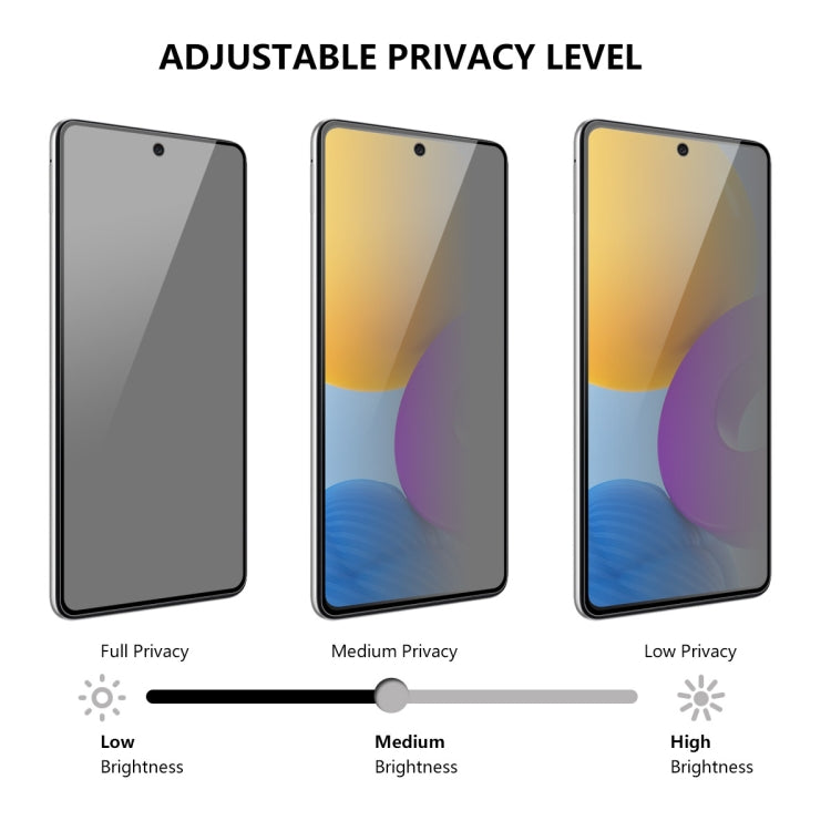 For Samsung Galaxy M52 5G ENKAY 28 Degree Anti-peeping Tempered Glass Full Screen Film, For Samsung Galaxy M52 5G(1 PC), For Samsung Galaxy M52 5G(2 PCS), For Samsung Galaxy M52 5G(5 PCS)