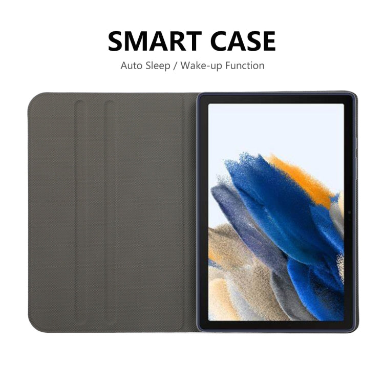 For Samsung Galaxy Tab A8 10.5 2021 X200/X205 ENKAY Leather Stand Smart Tablet Case(Purple)