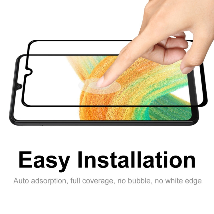 For Samsung Galaxy A33 5G ENKAY Full Glue 0.26mm 9H 2.5D Tempered Glass Full Film, For Samsung Galaxy A33 5G(1 PC), For Samsung Galaxy A33 5G(2 PCS), For Samsung Galaxy A33 5G(5 PCS), For Samsung Galaxy A33 5G(10 PCS)