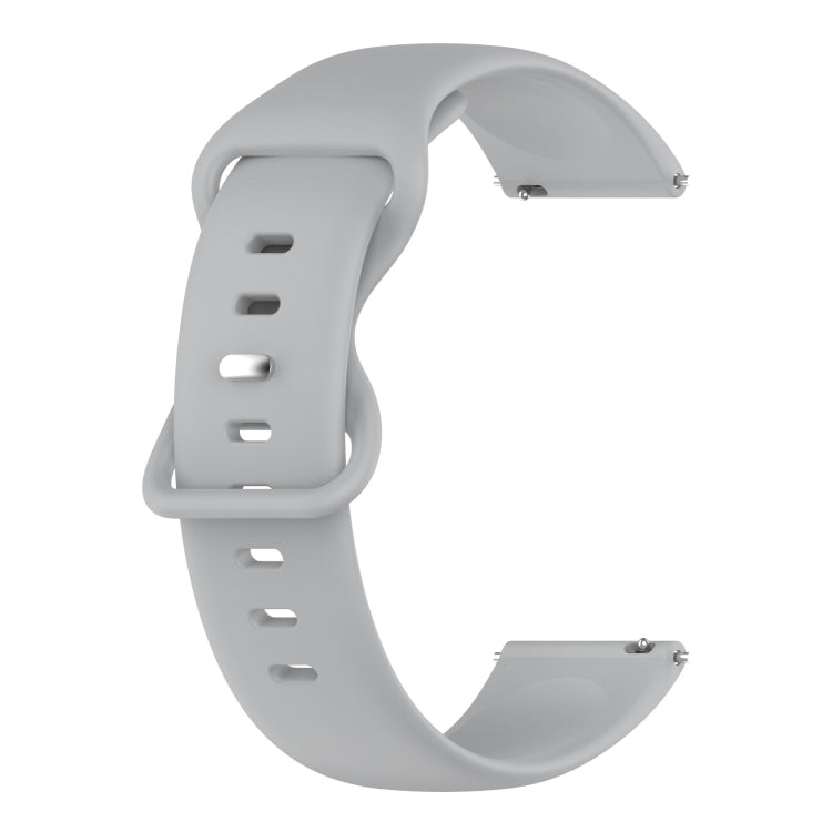 20mm Solid Color Silicone Watch Band, For Garmin Vivoactive3, For Garmin Venu