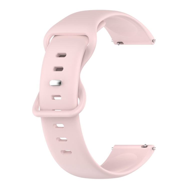 20mm Solid Color Silicone Watch Band, For Garmin Vivomove 3, For Garmin Vivomove