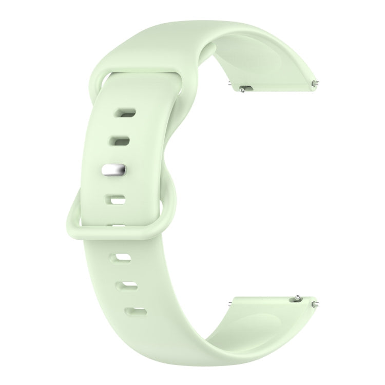 20mm Solid Color Silicone Watch Band, For Garmin Vivomove 3, For Garmin Vivomove