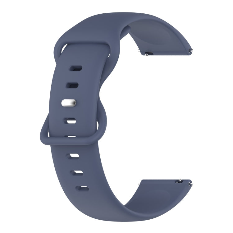 20mm Solid Color Silicone Watch Band, For Garmin Vivomove 3, For Garmin Vivomove