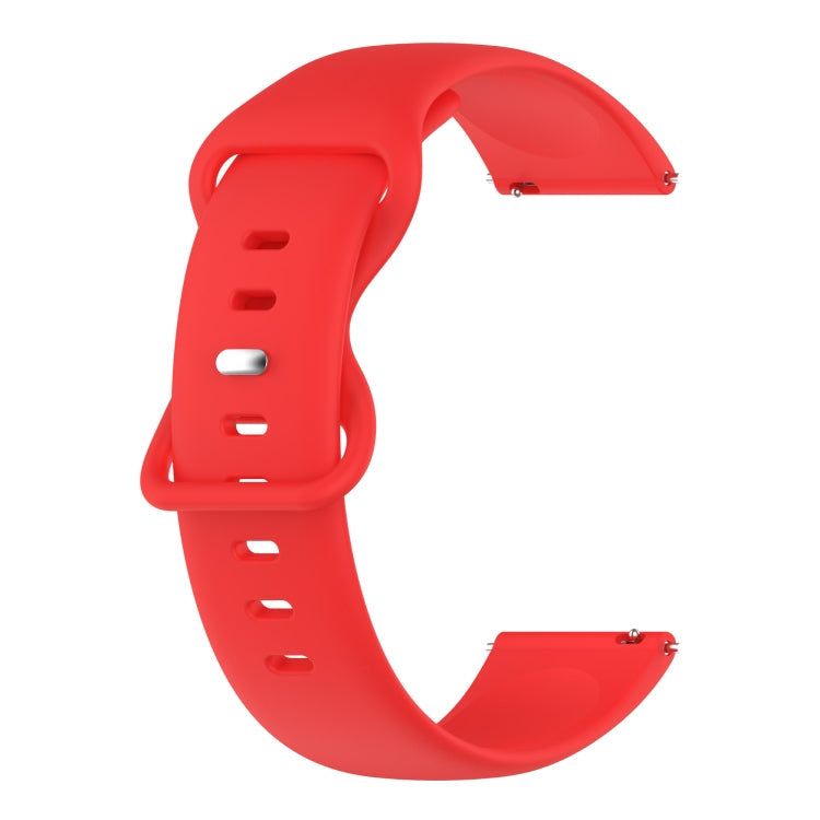20mm Solid Color Silicone Watch Band, For Garmin Vivomove 3, For Garmin Vivomove