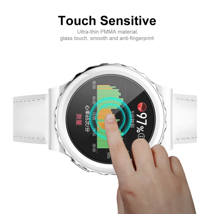 For Huawei Watch GT 3 Pro 43mm ENKAY 3D Full Coverage Soft PC Edge + PMMA HD Screen Watch Film, For Huawei Watch GT 3 Pro 43mm (1 PC), For Huawei Watch GT 3 Pro 43mm (2 PCS), For Huawei Watch GT 3 Pro 43mm (5 PCS), For Huawei Watch GT 3 Pro 43mm (10 PCS)
