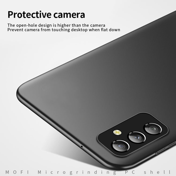 For Samsung Galaxy M52 5G MOFI Frosted PC Ultra-thin Hard Case(Red)