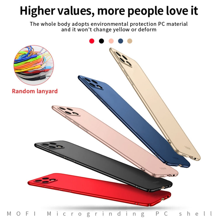 For Huawei Maimang10 SE MOFI Frosted PC Ultra-thin Hard Case(Rose Gold)