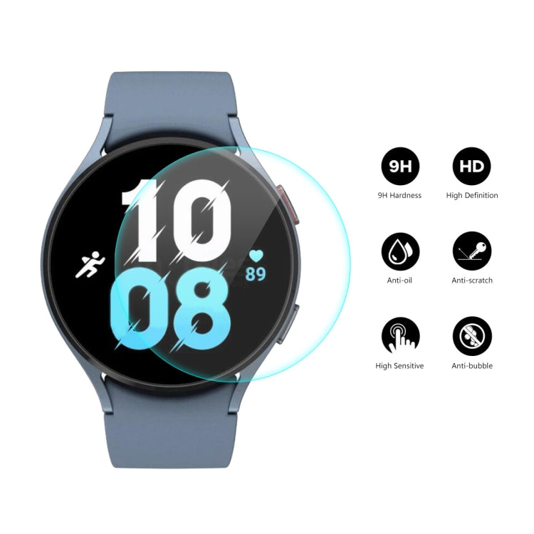 5 PCS For Samsung Galaxy Watch5 40mm ENKAY 0.2mm 9H Tempered Glass Screen Protector Watch Film
