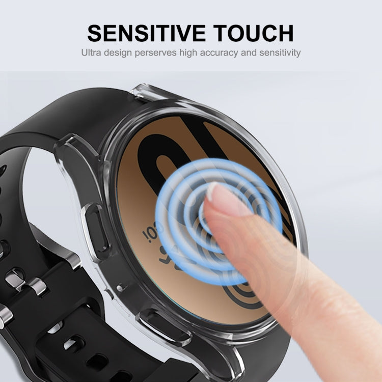 For Samsung Galaxy Watch5 40mm ENKAY Hat-Prince Full Coverage Electroplated Soft TPU Case(Grey)