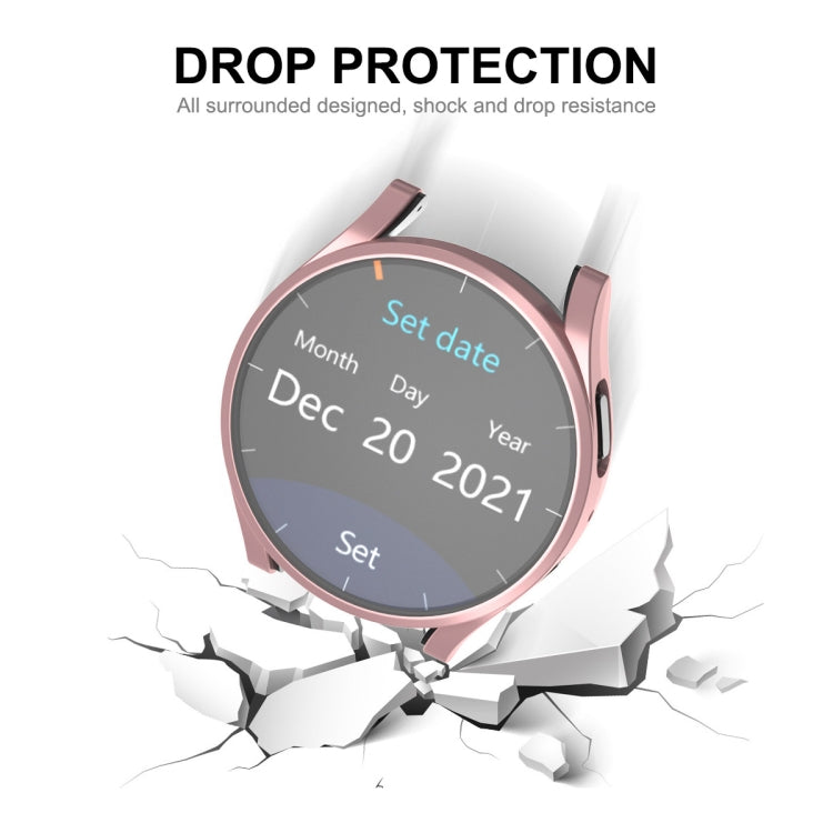 For Samsung Galaxy Watch5 40mm ENKAY Hat-Prince Full Coverage Electroplated Soft TPU Case(Grey)