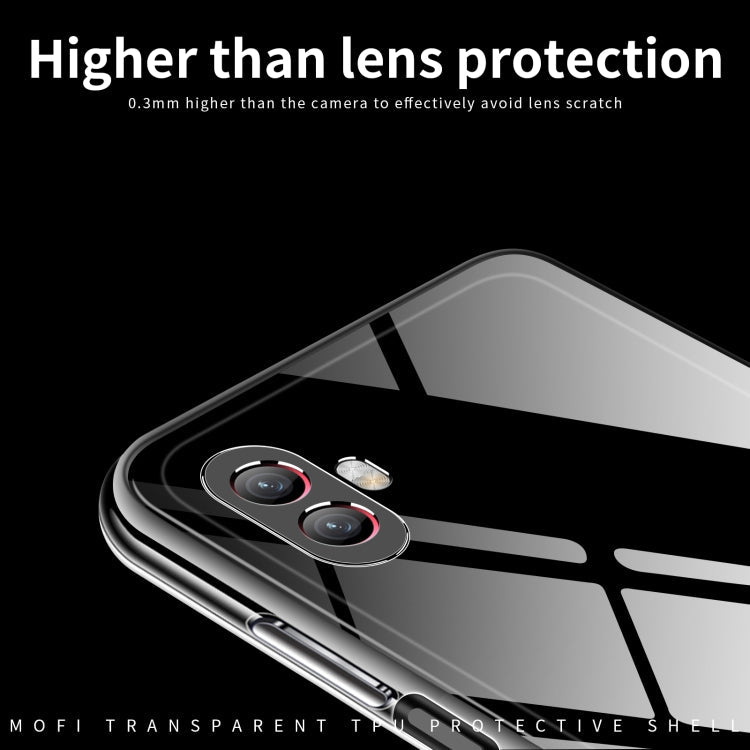 MOFI Ming Series Ultra-thin TPU Phone Case, For Samsung Galaxy Xcover6 Pro, For Asus Zenfone9, For Honor X40i, For OPPO A97 5G, For Realme V20 5G, For Infinix itel S16 / Vision1 pro, For Tecno Pop 6 GO