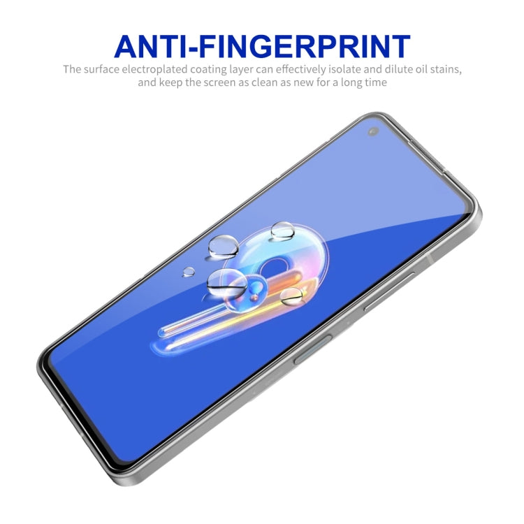 For Asus Zenfone 9 5pcs ENKAY Full Glue 0.26mm 9H 2.5D Tempered Glass Full Film
