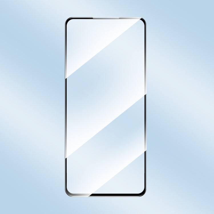For Asus Zenfone 9 10pcs ENKAY Full Glue 0.26mm 9H 2.5D Tempered Glass Full Film