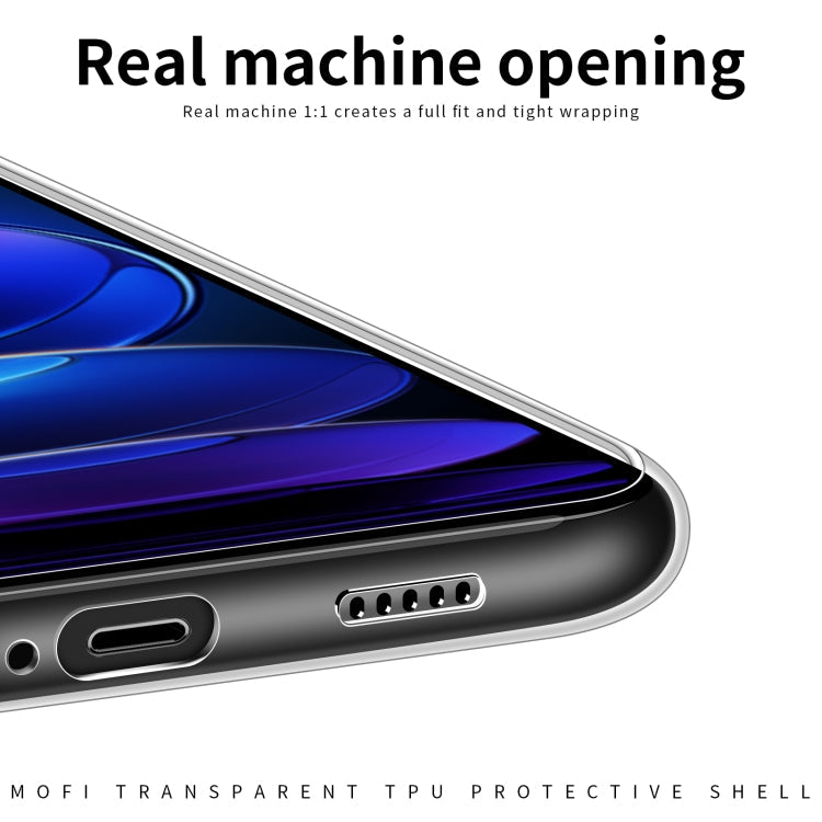 MOFI Ming Series Ultra-thin TPU Phone Case, For XiaomiRedmi Note 12 Pro 5G China, For Xiaomi Redmi Note 12 Pro+ China, For Xiaomi Redmi A1+